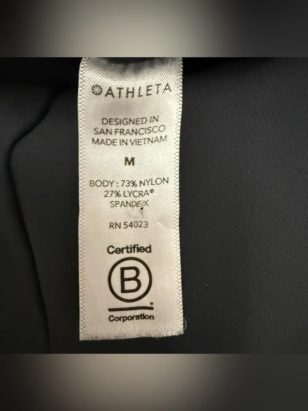 Athleta sleek black